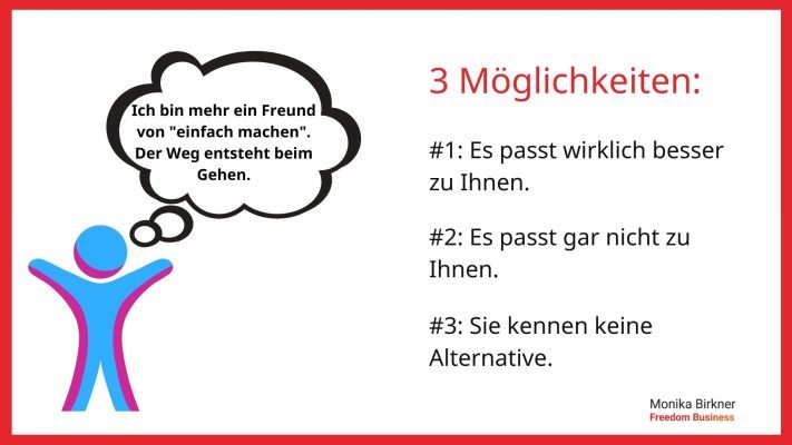 Monika Birkner. "einfach machen"? Monika Birkner. "einfach machen"?