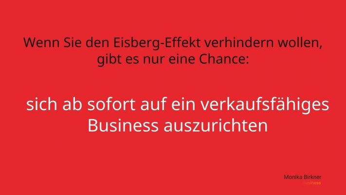 Monika Birkner Verkaufsfähiges Business ab sofort Monika Birkner Verkaufsfähiges Business ab sofort