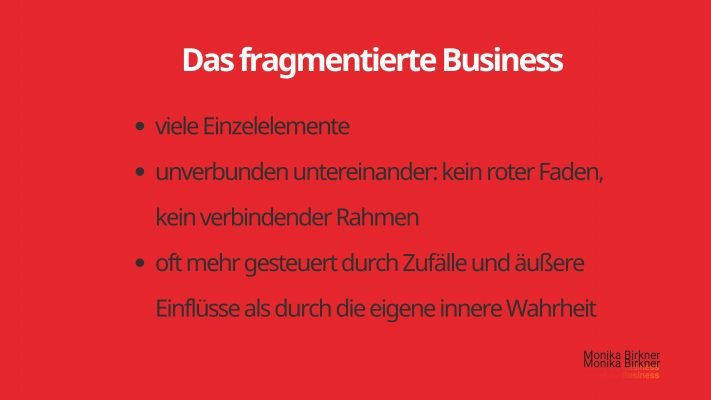 Monika Birkner daas fragmentierte Business als Problem Monika Birkner daas fragmentierte Business als Problem