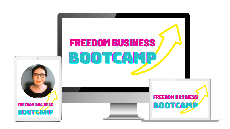 Logo Freedom Business Bootcamp mit Monika Birkner